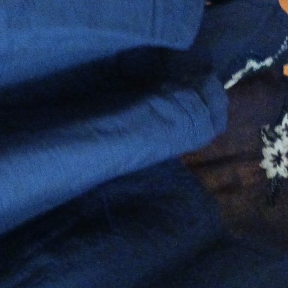 Sadie & Sage, Swing Dress Blue White Sz S - Picture 8 of 14